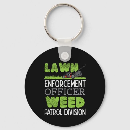 Rasenmäher Schlüsselanhänger (Vorderseite)