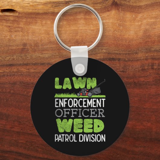 Rasenmäher Schlüsselanhänger (Vorderseite)