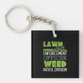 Rasenmäher Schlüsselanhänger (Vorderseite)