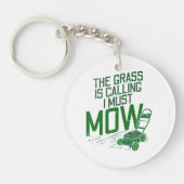 Rasenmäher Schlüsselanhänger (Vorderseite)