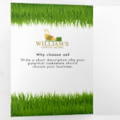 Rasenmäher schneiden Gold Rasen 3 Broschüre (Innen Erste Seite)