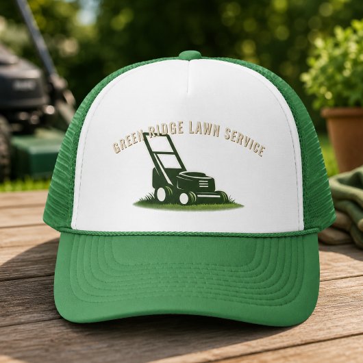 Rasenmäher-Service Truckerkappe