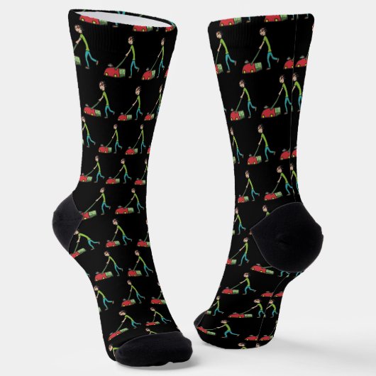 Rasenmäher Socken (Gewinkelt)