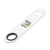 Rasenmäher Speed Flaschenöffner (Vorderseite Schrägansicht)