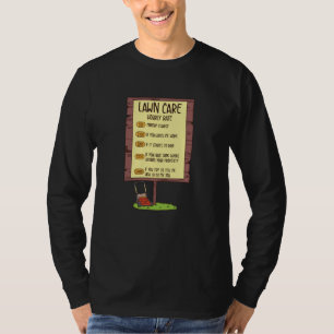 Rasenmäher - stündliche Rasenpflege T-Shirt
