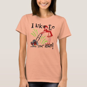 Rasenmäher T-Shirt