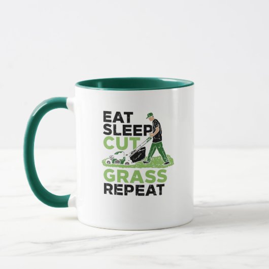 Rasenmäher Tasse (Links)