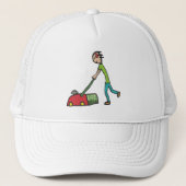 Rasenmäher Truckerkappe (Vorderseite)