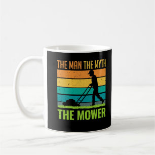 Rasenmäher Vater Landscaper Janitor Vater Kaffeetasse