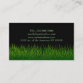 Rasenmäher Visitenkarte (Rückseite)