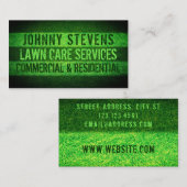 Rasenmäher  visitenkarte (Vorne/Hinten)