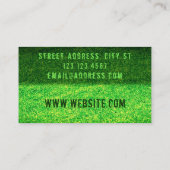 Rasenmäher  visitenkarte (Rückseite)