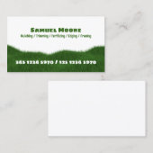 Rasenmäher Visitenkarte (Vorne/Hinten)