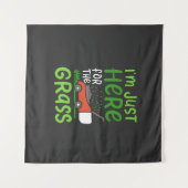 Rasenmäher Wandteppich (Vorderseite (Horizontal))