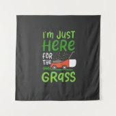 Rasenmäher Wandteppich (Vorderseite)