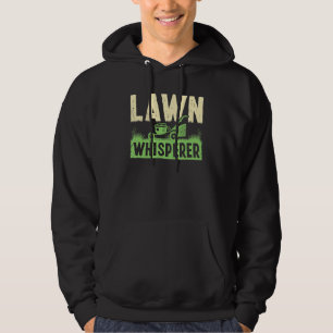 Rasenmäher Whisperer Gardener Landscaper Grass Cu Hoodie
