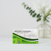 Rasenmäher | Wohnlandschaft Visitenkarte (Stehend Vorderseite)