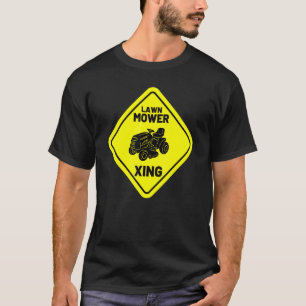 Rasenmäher Xing Mähen Retro Gartenanlage Rasen Tra T-Shirt