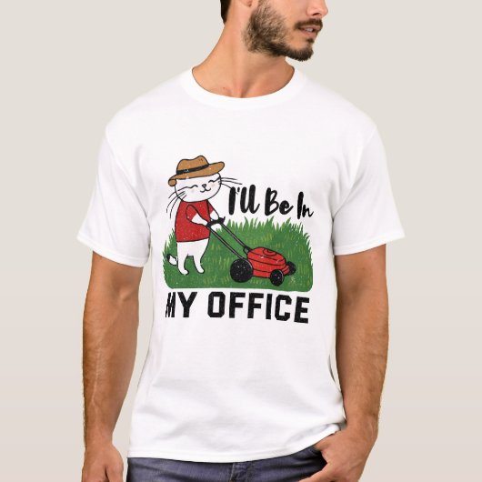 Rasenmäherin T-Shirt (Vorderseite)