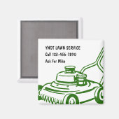 Rasenmähmagnete Magnet (Vorderseite/Rückseite)