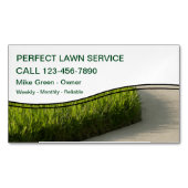 Rasenmähmagnete Magnetische Visitenkarte (Vorderseite)