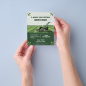 Rasenmähservices Flyer (Gruppe)