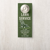 Rasenmähservices Türanhänger (Auf Knauf)