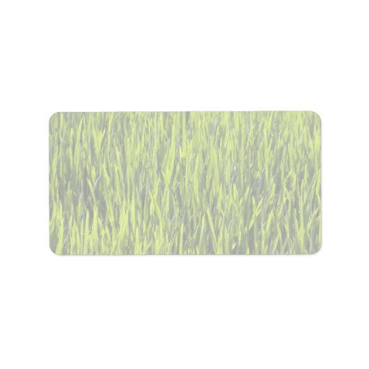 Rasenmesser Adressaufkleber (Vorne)