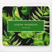 Rasenpfädermähen Beruflich Mousepad (Vorne)