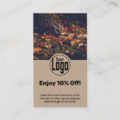 Rasenpflege: 10% Ermäßigung! Rabattkarte (Vorderseite)