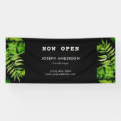 Rasenpflege Berufliches Geschäft mähen Banner (Horizontal)