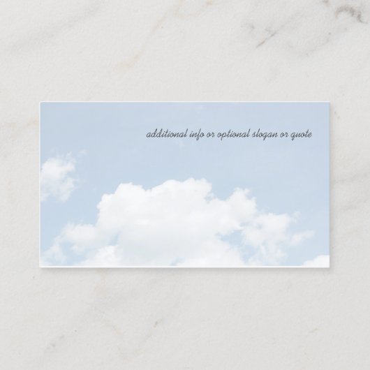 Rasenpflege-Blade der Grasnatur Visitenkarte (Rückseite)