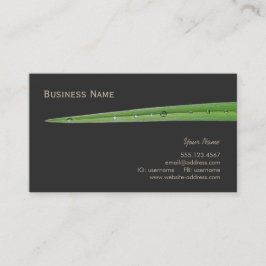 Rasenpflege-Blade der Grasnatur Visitenkarte