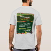 Rasenpflege, die Gras entführen und grünen T - Shi T-Shirt (Rückseite)