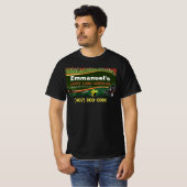 Rasenpflege, die Gras entführen und grünen T - Shi T-Shirt (Vorne ganz)