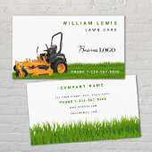 Rasenpflege - einfaches Landscaping-Mowing-Busines Visitenkarte