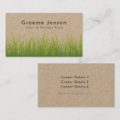 Rasenpflege Gartenbau Landschaften Visitenkarte (Vorne/Hinten)