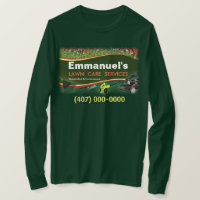 Rasenpflege Grasschnitt Langschläfer Shirt