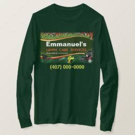 Rasenpflege Grasschnitt Langschläfer Shirt