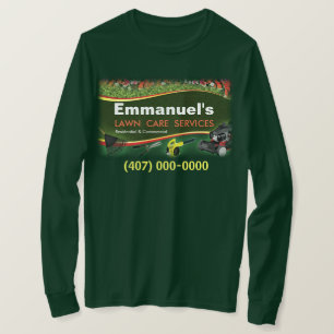 Rasenpflege Grasschnitt Langschläfer Shirt