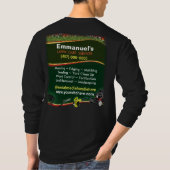 Rasenpflege Grasschnitt Langschläfer Shirt (Rückseite)