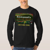 Rasenpflege Grasschnitt Langschläfer Shirt (Vorderseite)