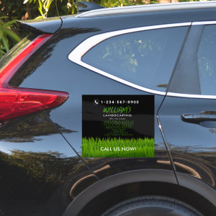 Rasenpflege Landscaping Mowing Cutting Services Aufkleber