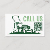 Rasenpflege Landscaping Mowing Visitenkarte (Vorderseite)