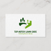 Rasenpflege Landschaften bei Premium Thick Visitenkarte (Vorderseite)