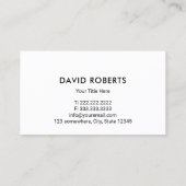 Rasenpflege Landschaften Beruflich Visitenkarte (Rückseite)