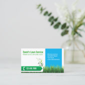 Rasenpflege Landschaften Beruflich Visitenkarte (Stehend Vorderseite)