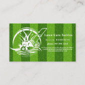 Rasenpflege Landschaften, grünes Gras Service Desi Visitenkarte (Vorderseite)