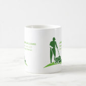Rasenpflege Landschaften Kaffeetasse (Mittel)