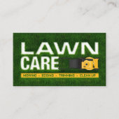 Rasenpflege - Landschaften Visitenkarte (Vorderseite)